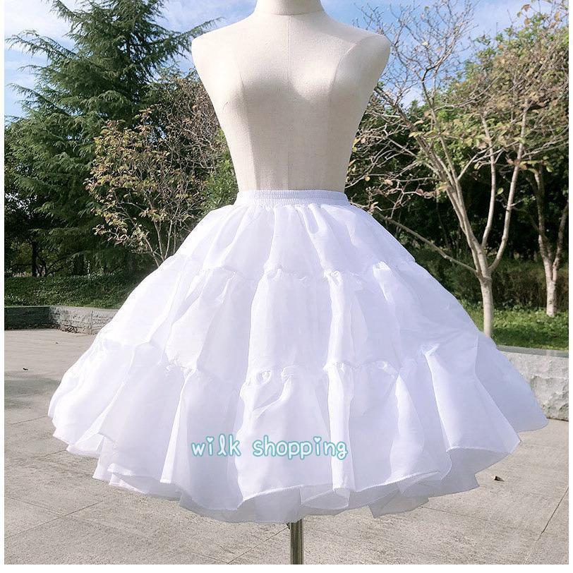 ! パニエ 定番 ふわふわ 可愛い アンダースカート インナー スカート ドレス ロリータ イベント パーティー 衣装 プリンセス - 画像 (2)