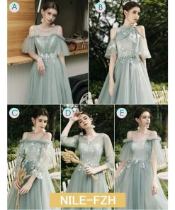 ピアノ発表会 ドレス 大人 半袖 膝丈 花柄 ワンピース 女の子 中学生 高校生 ピアノ ウェディング レース  青 ハイネックドレス ビーズ プリンセスライン エレ