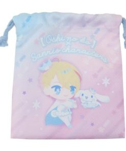 シナモロール 巾着袋 推しの子×サンリオキャラクターズ 巾着 きんちゃくポーチ アクア 小物入れ