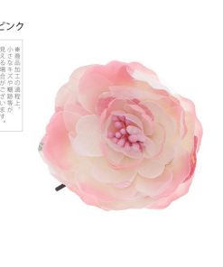(Prices down2)(訳アリ)(アウトレット品)ヘアピン髪飾り「シフォンと和柄のお花 ピンク」ヘアアクセサリー 大人用子供用 七五三 (メール便不可)ss2506wkk10