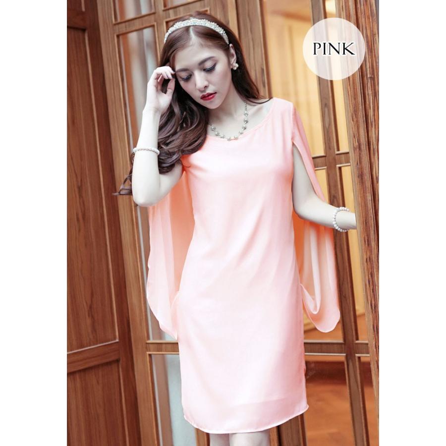 KOEISTORE パーティードレス 結婚式 ワンピース ママ パーティ マタニティ ミディアム 体型カバー お呼ばれ ニ次会 フォーマル レディース 大人 大きいサイズ 送料無料 - 画像 (8)