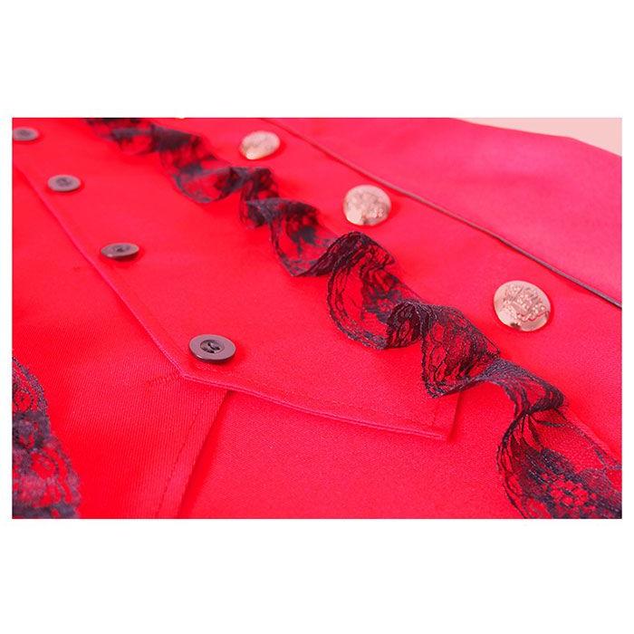 ジャケット ロング丈 王子様 タキシード 燕尾服 ステージ衣装 舞台衣装 ダンス衣装 ハロウィン コスプレ 仮装 衣装 カラオケ衣装 中世 ヨーロッパ - 画像 (8)