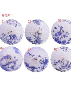 「即納」中華風舞台ステージ道具傘 子供用 大人用あり 中国古代漢唐風傘 古典からかさ唐傘 漢服中華服着物袴用コスプレ傘 漢唐 昭和 古代 日傘?舞傘?番