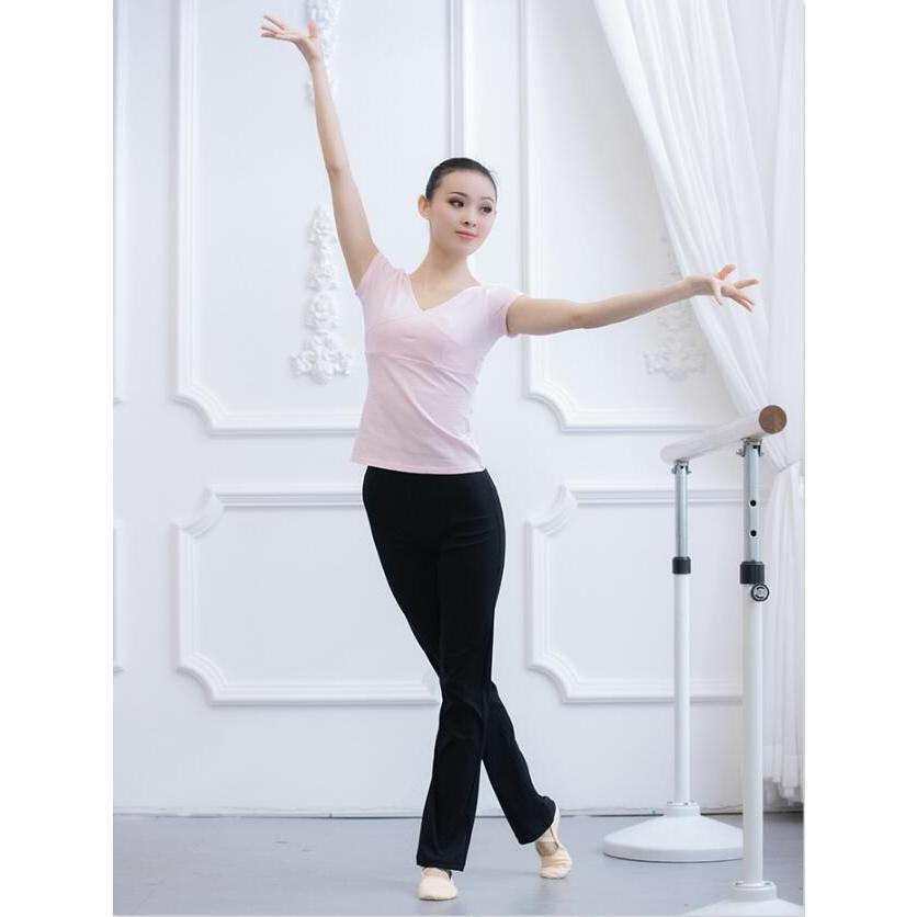 ヨガパンツ レディース ダンスパンツ ストレッチ 無地ヨガ バレエ ダンス 練習着 レッスン着 社交ダンス ウエア ロングパンツ カジュアルパンツ スポーツ運動パ - 画像 (3)