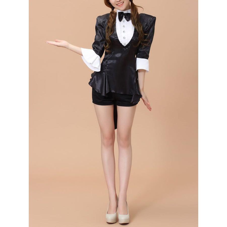 レディース タキシード ハロウィン コスプレ コスチューム 仮装 ドレス スーツ バニーガール ダンス衣装 キッズ ヒップホップ ジャズ ダン