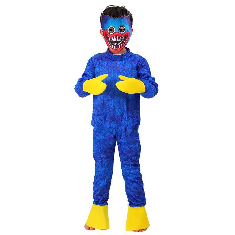 ハロウィン コスプレ poppy playtime 仮装 子供 3点セット ポピープレイ タイムハギーワギー 演劇 イベント パーティー 演出服 コスチューム 文化祭