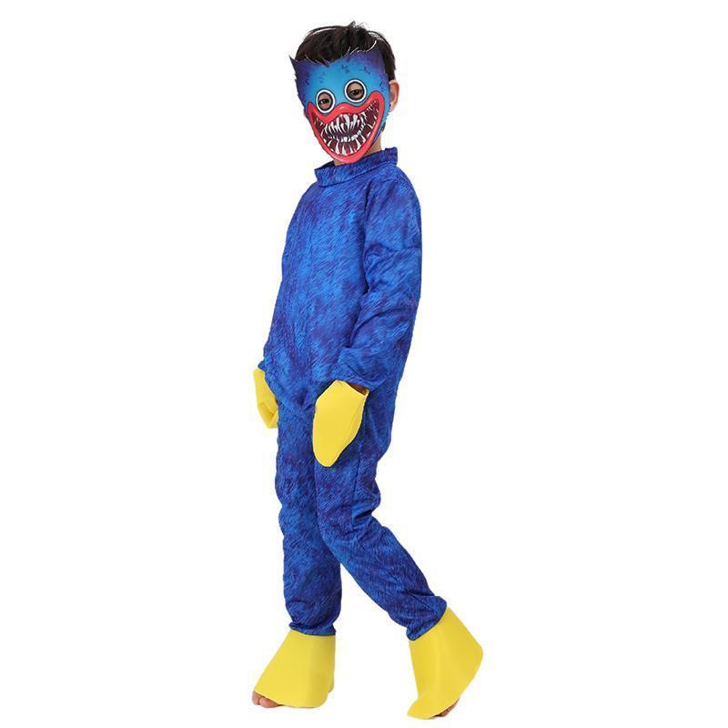 ハロウィン コスプレ poppy playtime 仮装 子供 3点セット ポピープレイ タイムハギーワギー 演劇 イベント パーティー 演出服 コスチューム 文化祭 - 画像 (3)