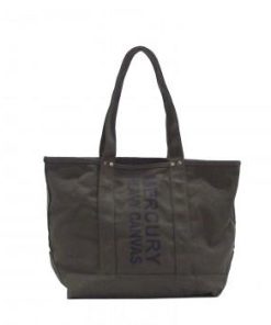 マーキュリー ハードキャンバストートバッグM カーキ ME010108