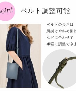 スマホポーチ ポシェット レディース ショルダーバッグ スマホショルダー ポーチ 斜めがけ 肩掛け レザー 黒 大きめ ストラップ 肩紐調整