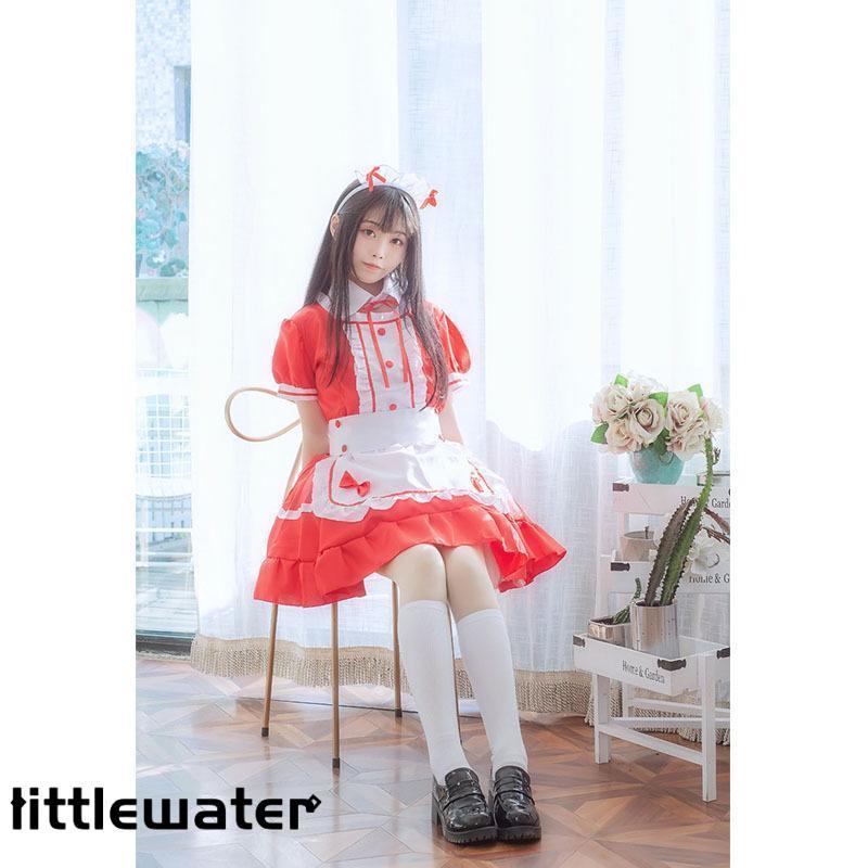 衣装メイド服 コスプレ 魔女 メイド コスプレコスチューム 女王 巫女仮装 ロングワンピース レディース ドレス レース 可愛い パーティー - 画像 (9)