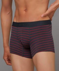 ボディワイルド BODY WILD 【BLACK DESIGN】ボクサーパンツ(前とじ) 【返品不可商品】 （ダークレッド）