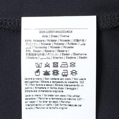 DENNY ROSE デニーローズ アシメショルダーストレッチジャージーロングドレス (BLACK) - 画像 (7)