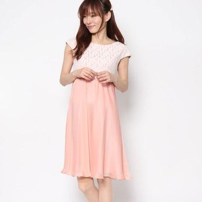 Genet Vivien ジュネビビアン レース切り替えドレス (ミント)