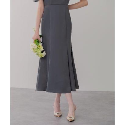 レジャ Leja パールパイピングボレロ付き2wayマーメイドフレアロングドレス美脚効果結婚式 パーティードレス 成人式 20代 30代 40代 (B - 画像 (2)