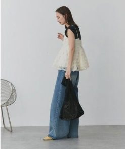 アドティエ ad thie ふわキャミ （アイボリー）