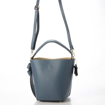 モードフルーレ MODE FOURRURE イタリアンカーフ2wayミニトート (ダークスカイ) - 画像 (7)