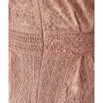 PourVous プールヴー 結婚式ワンピースドレススカラップ袖あり&ミモレ丈大きいサイズフォーマル パーティードレス 20代 30代 40代 (ミン - 画像 (9)