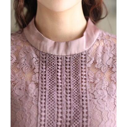 PourVous プールヴー 結婚式パーティードレスロングと七分袖フィッシュテールセレモニーフォーマル ワンピース 20代 30代 40代 (ダークピ