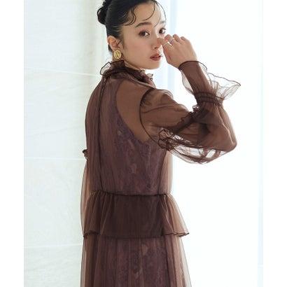 RUIRUE BOUTIQUE ルイルエブティック 3wayチュールドレス&レースドレスセット (モカ)