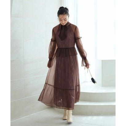 RUIRUE BOUTIQUE ルイルエブティック 3wayチュールドレス&レースドレスセット (モカ) - 画像 (4)