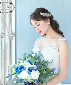 ヘッドドレス 髪飾り ウェディング ウエディング 結婚式 和装 花 レディース おしゃれ 人気 リーフ