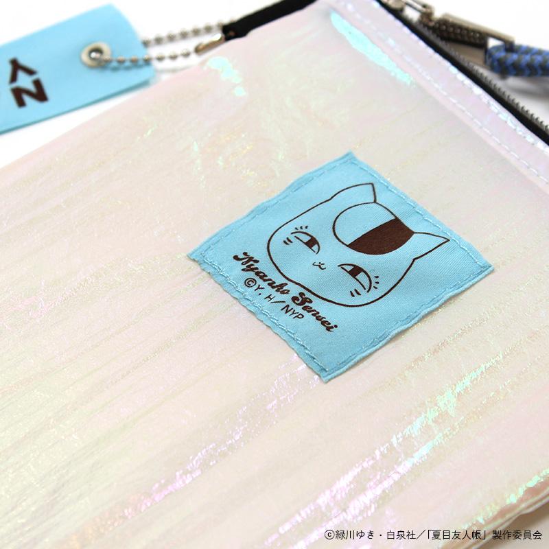 ☆ ニャンコ先生 夏目友人帳 ソフトオーロラポーチ グッズ ニャンコ先生グッズ ポーチ 縦型 - 画像 (4)