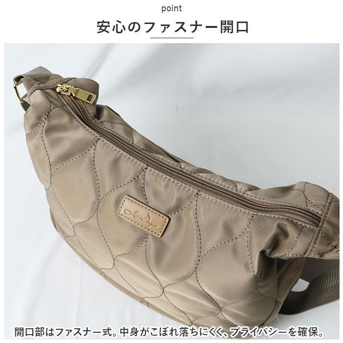 ☆ ブラック LIZDAYS キルティングナイロンスリムショルダーバッグ リズデイズ ショルダーバッグ lz70510 ショルダーバック - 画像 (6)