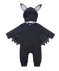 衣装 男の子 こうもり 子供 仮装 ロンパース 変身 ハロウィン ハロウィン衣装 蝙蝠 赤ちゃん なりきり 着ぐるみ ベビー コスプレ ベ