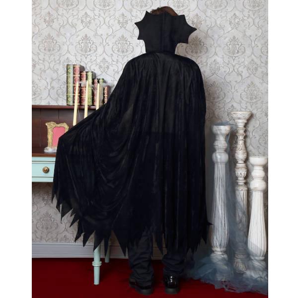奉仕品 ウォントゥーブロッド マント 吸血鬼 ドラキュラ ヴァンパイア ハロウィン 仮装 コスプレ 衣装 男性 大人用 返品不可 - 画像 (4)