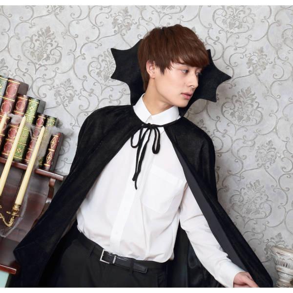 奉仕品 ウォントゥーブロッド マント 吸血鬼 ドラキュラ ヴァンパイア ハロウィン 仮装 コスプレ 衣装 男性 大人用 返品不可 - 画像 (7)