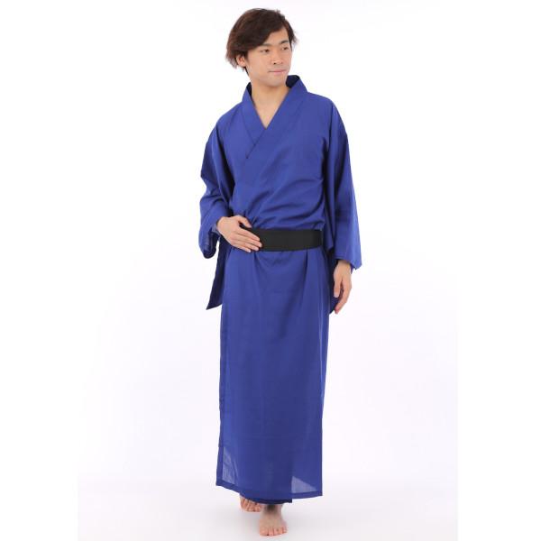 カラー着物 青 時代劇 衣装 コスチューム
