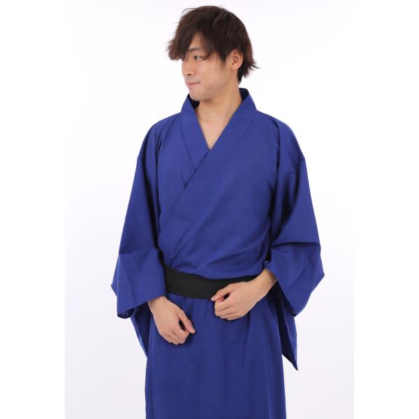 カラー着物 青 時代劇 衣装 コスチューム - 画像 (4)