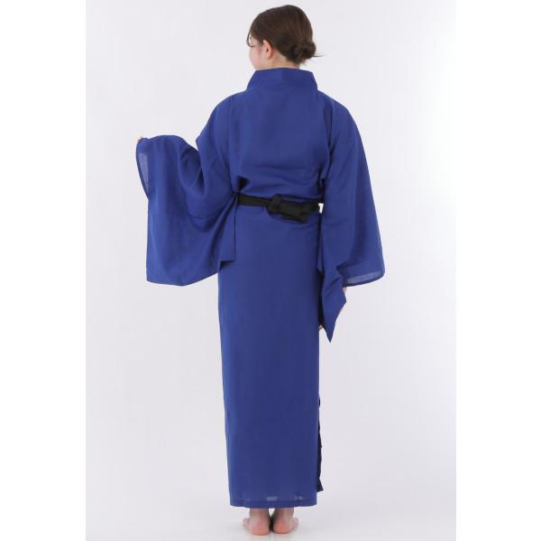 カラー着物 青 時代劇 衣装 コスチューム - 画像 (8)