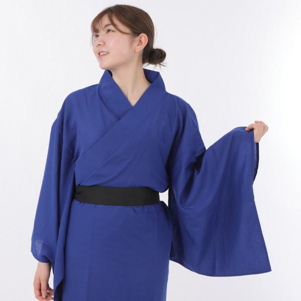 カラー着物 青 時代劇 衣装 コスチューム - 画像 (9)