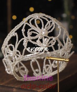 ウエディング ティアラ 髪飾り レディース ヘアアクセサリー おしゃれ 結婚式 花嫁 披露宴 成人式 パーティー 卒業式 撮影用 INS 発表会 演奏会