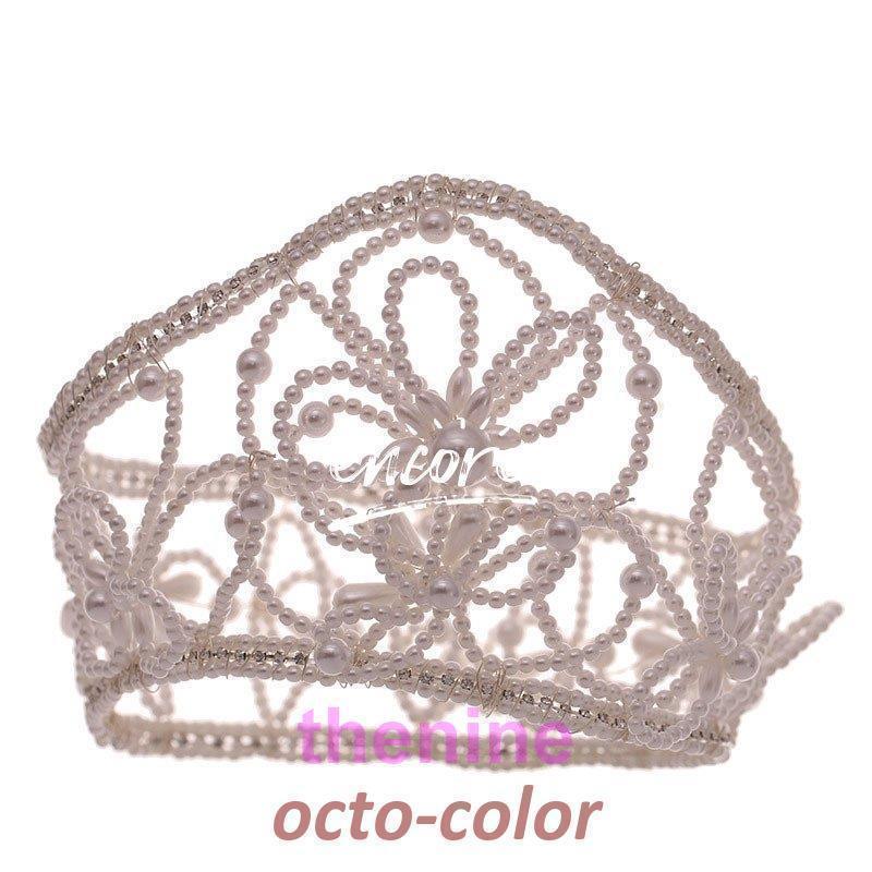 ウエディング ティアラ 髪飾り レディース ヘアアクセサリー おしゃれ 結婚式 花嫁 披露宴 成人式 パーティー 卒業式 撮影用 INS 発表会 演奏会 - 画像 (5)