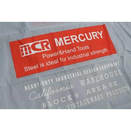 マーキュリー エコバッグ 折りたたみ メンズ レディース おしゃれ アメリカン かっこいい アメカジ アメリカン雑貨 スタンダード レッド - 画像 (3)