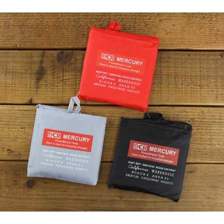 マーキュリー エコバッグ 折りたたみ メンズ レディース おしゃれ アメリカン かっこいい アメカジ アメリカン雑貨 スタンダード レッド - 画像 (6)