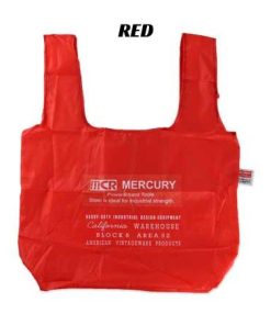 マーキュリー エコバッグ 折りたたみ メンズ レディース おしゃれ アメリカン かっこいい アメカジ アメリカン雑貨 スタンダード レッド