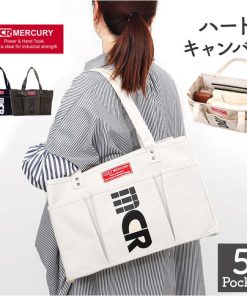 MERCURY マーキュリー キャンバス トートバッグ ポケット 通販 キャンバストート トートバック トート キャンバスバッグ キャンバスバック 手提げ