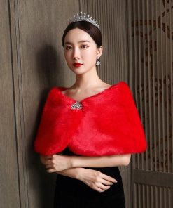 【特価】限定SALE 結婚式 フェイクファー ボレロ ケープ 秋冬 防寒 もこもこ ティペット ショール お呼ばれ 謝恩会 パーティー 成人式 二次会