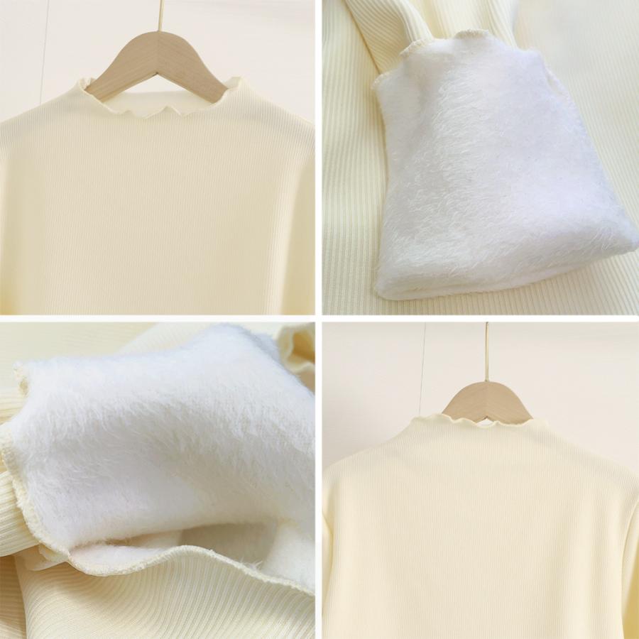 miniministore 裏起毛ニットトップス レディース 暖かい【ゆうパケット】 - 画像 (3)