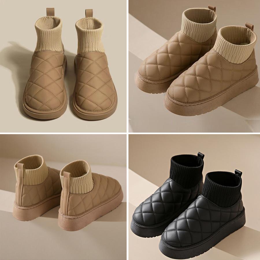 miniministore ムートンブーツ キルティング裏起毛ブーツ - 画像 (2)