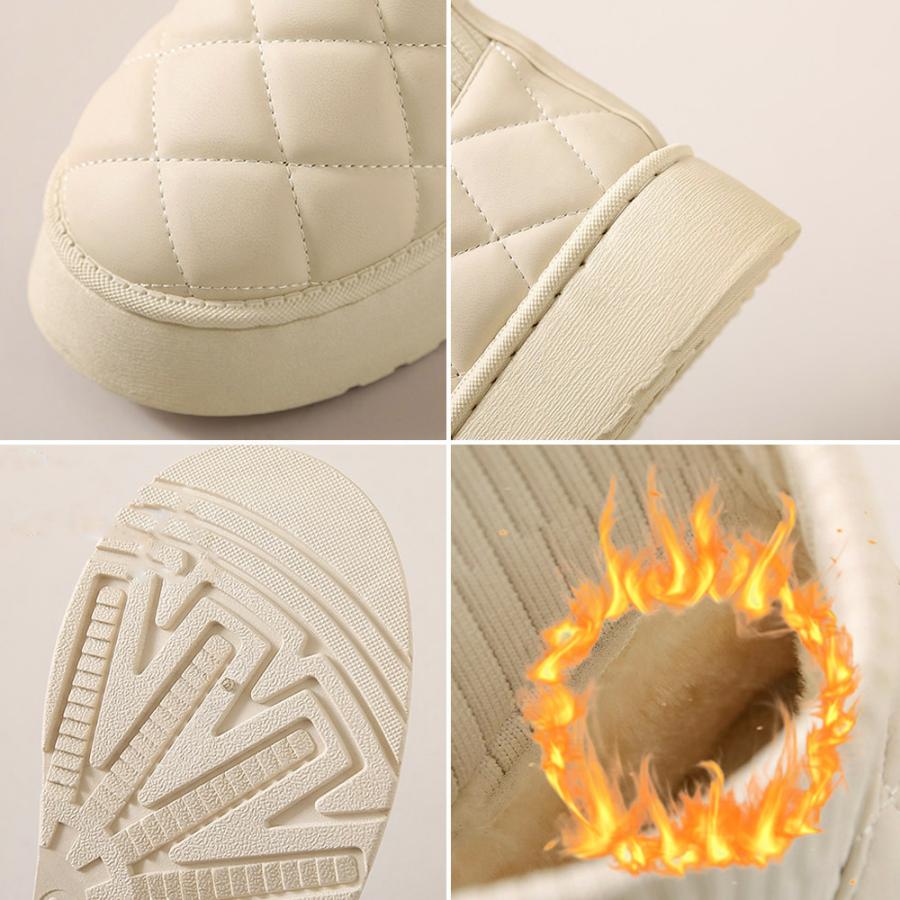 miniministore ムートンブーツ キルティング裏起毛ブーツ - 画像 (3)