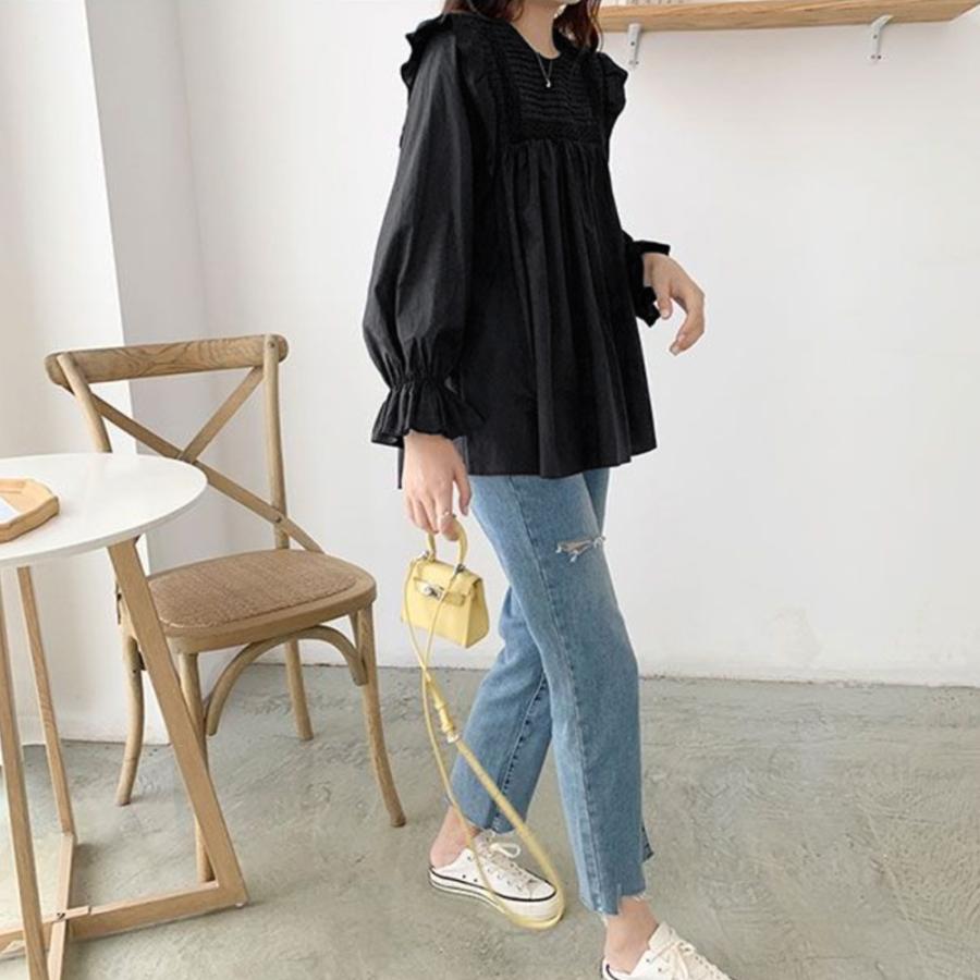 miniministore フリルブラウス レディース 長袖ブラウス【ゆうパケット可】 - 画像 (5)