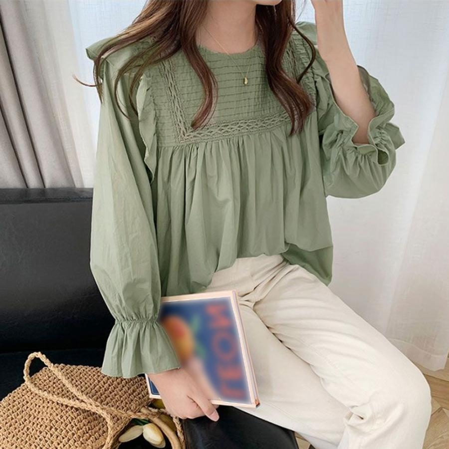 miniministore フリルブラウス レディース 長袖ブラウス【ゆうパケット可】 - 画像 (8)