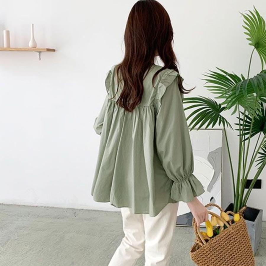 miniministore フリルブラウス レディース 長袖ブラウス【ゆうパケット可】 - 画像 (9)