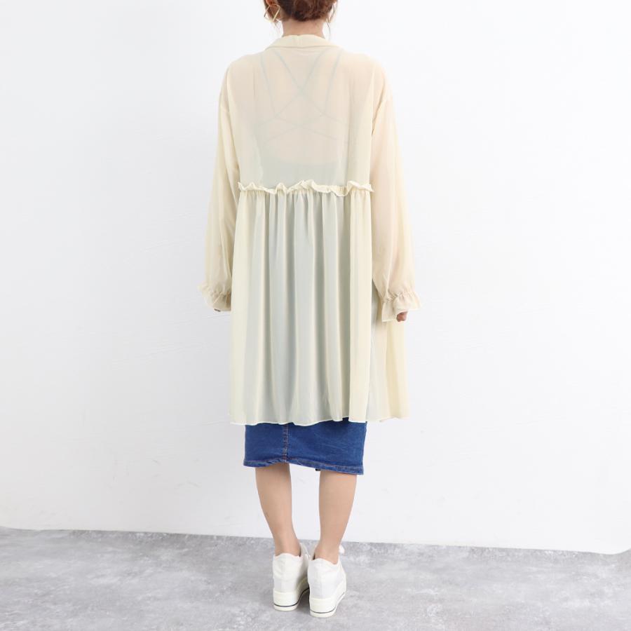 miniministore サマーカーディガン レディース シフォン【ゆうパケット可】 - 画像 (8)