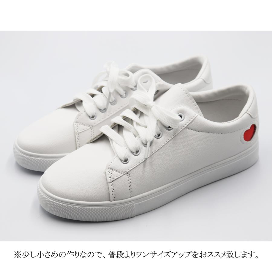 miniministore スニーカー レディースシューズ レースアップ ローカット 靴 履きやすい フラットシューズ - 画像 (4)
