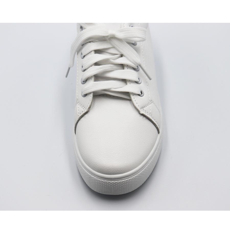 miniministore スニーカー レディースシューズ レースアップ ローカット 靴 履きやすい フラットシューズ - 画像 (7)